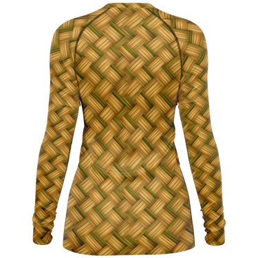 Chokefish™ Long Sleeve Rashguard Textures Woman's Shirt-004